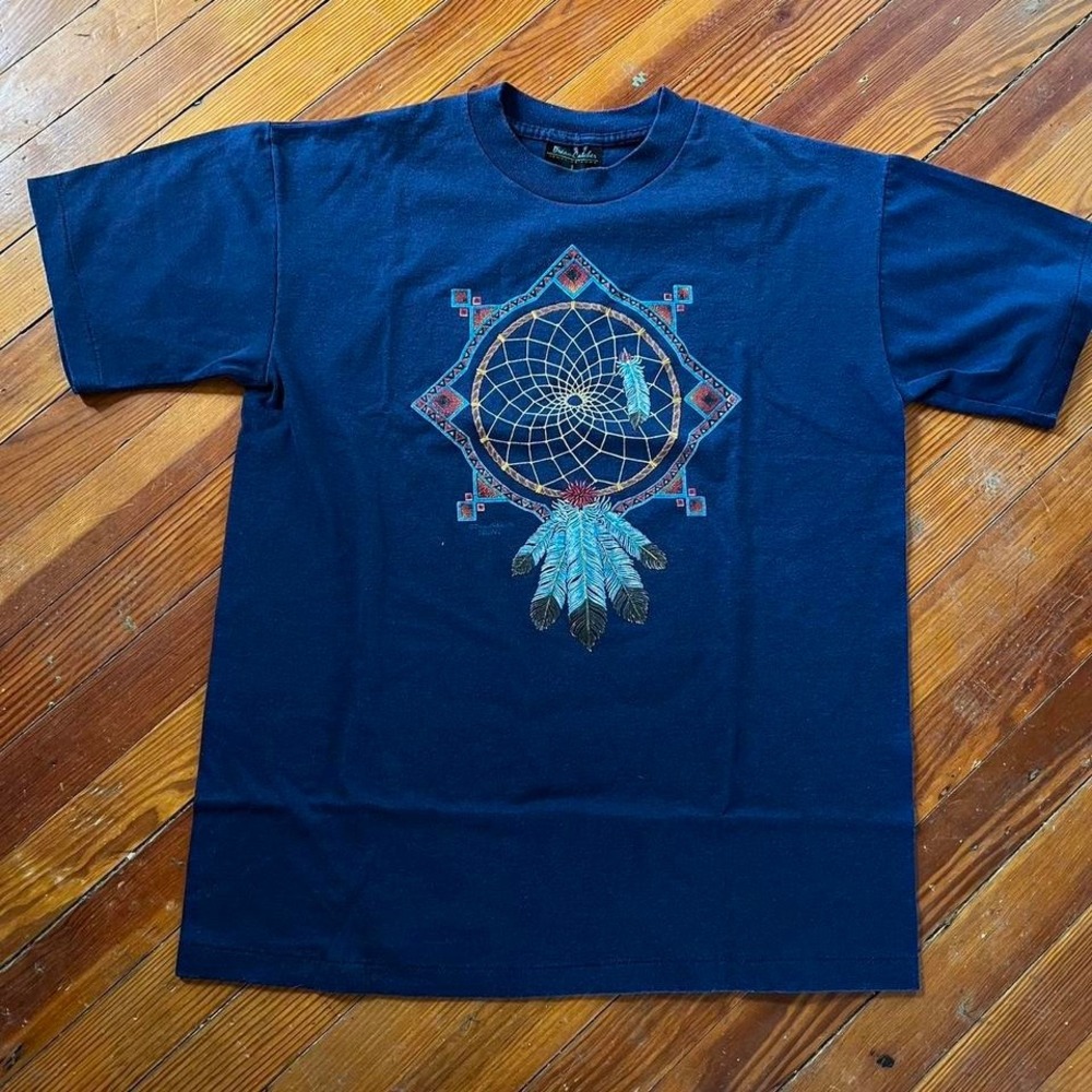 1990s Native America Dream Catcher Shirt size L